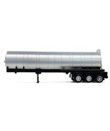 3-Axle Chemical Tanker Trailer Silver 1/87 (HO) Plastic Model by Promotex - $109.73 CAD