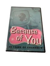 Because Of You 50 Years of Channel Nine KETC PBS St. Louis DVD Sealed - £11.30 GBP
