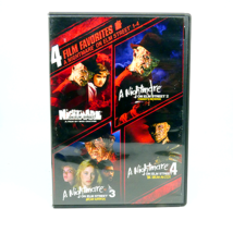 A Nightmare on Elm Street 1-4 (DVD, 2008) 4 Film Favorites Horror Classi... - $5.83