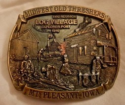 1992 Old Settlers and Threshers Reunion Aultman Tractor Midwest Belt Buc... - $23.36