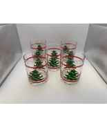 Set of 5 Waechtersbach CHRISTMAS TREE 12 oz Double Old Fashioned Glasses - €85,86 EUR
