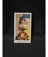 Old Ca. 1888 Mayo&#39;s Cut Plug &quot;Actresses&quot; Tobacco Card Blank Back - €10,91 EUR