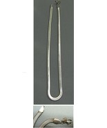 Sterling #162 Necklace 18 inches long  - £17.31 GBP