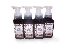 Bath &amp; Body Works Palo Santo &amp; Sage Gentle Foaming Hand Soap Lot of 4 - $28.50