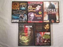 Lot Of 10 Dvd Movies Hitcher The Box Helter Skelter Blackbeard 12L8 - £15.09 GBP