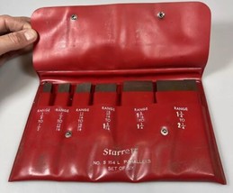 STARRETT S154L Adjustable Parallel 6 piece Set with Case – USA 3/8 - 2 1/4 - £110.16 GBP