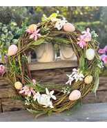 Easter/ Spring Floral Wreath - $62.77 CAD