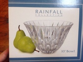 NEW NIB Waterford Marquis Rainfall Signed Crystal Made in Germany 10&quot; Fr... - $79.99