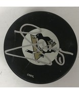 Johan Hedberg Signed Autographed Pittsburgh Penguins Hockey Puck - COA Card - $568.30 MXN