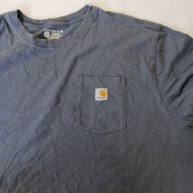 Carhartt K87 BLS Loose Fit Mens Blue Cotton Short Sleeve Crewneck T-Shirt Sz 3XL image 4