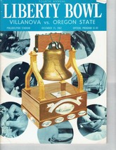 1962 Liberty Bowl Game Program Villanova Oregon State RARE VHTF - £189.03 GBP