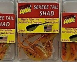 Arkie Sexeee Tail Shad Cajun Crick 8-Packs Fishing Lure Bait Tackle Lot ... - $12.86