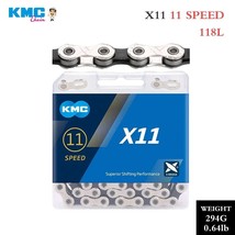 KMC Bike Chain X8 X9 X10 X11 X12 MTB/Road Chain 8v 9v 10v 11v 12v Speed Bike Cra - £93.51 GBP