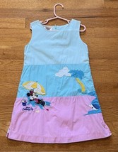 Disney Cruise Line Castaway Cay Dress Minnie Mouse beach applique embroi... - £19.71 GBP