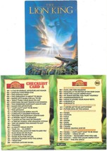 Walt Disney's Lion King Series I Complete Trading Card Base Set 1993 Skybox NEW - $17.41