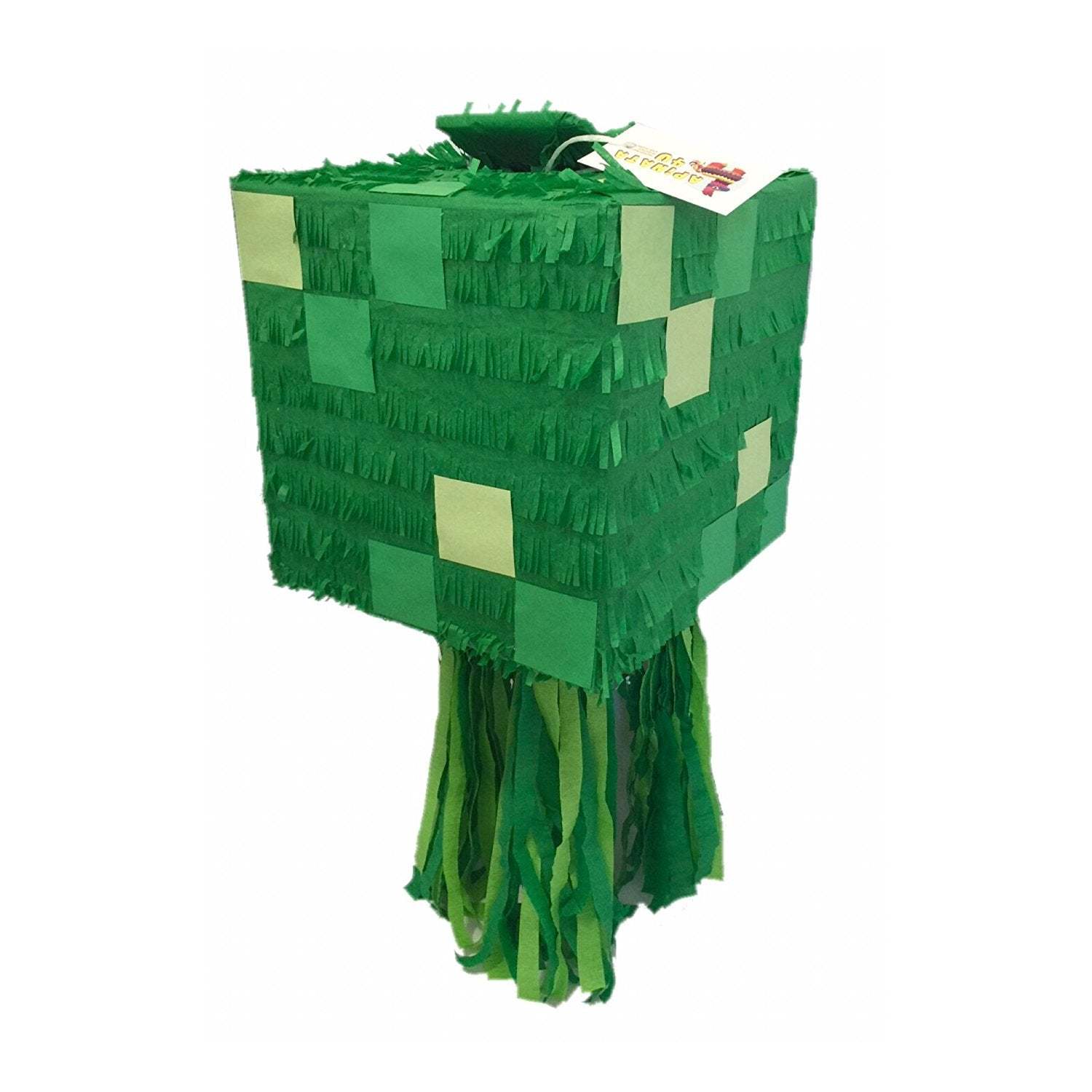 Green Box Pinata Handcrafted Custom Fully Assembled Ready to USE - $39.99
