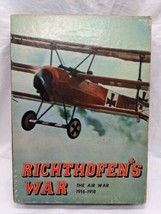 Vintage Avalon Hill Richthofens War The Air War 1916-1918 Bookcase Board Game  - $80.18