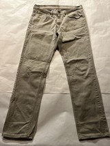 Levis 541 Pants Casual Straight Leg Tan Khaki Cotton Canvas Size 34x34 Y... - $24.75