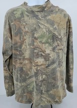 Redhead Men&#39;s Long Sleeve Camo Hunting Tee Shirt With Chest Pocket Size XL - $35.26