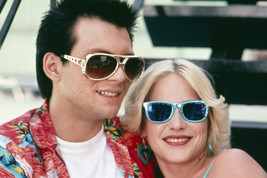 Patricia Arquette and Christian Slater in True Romance Posing in Sunglasses 24x1 - $23.99