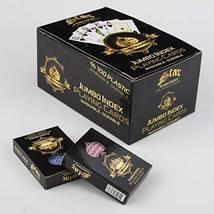 LaModaHome Star Playing Card Deck, First Class Elite Jumbo Index Casino Card Dec - £30.49 GBP