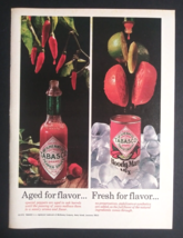 1978 Tabasco Pepper Sauce Bloody Mary Mix Vintage Magazine Cut Print Ad - £6.17 GBP