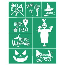 Silk Screen Stencil Kit - Adhesive &amp; Reusable Chalk Paint Stencils for Shirts, W - $21.77