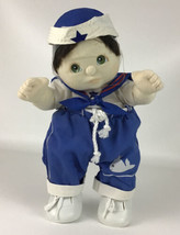 My Child Doll Sailor Blue Pants Green Eyes Brunette Boy Vintage 1985 Mat... - $206.86