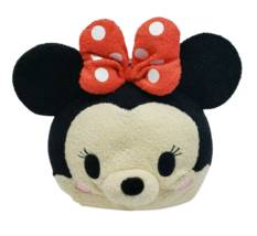 12&quot; Disney Tsum Tsum Minnie Mouse Red Polka Dot Outfit Stuffed Animal Plush Tag - £22.36 GBP