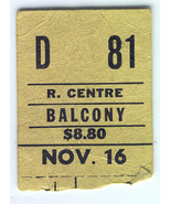 PAUL SIMON 1975 Rare Ticket Stub Toronto Massey Hall Canada Balcony Seat - $7.77