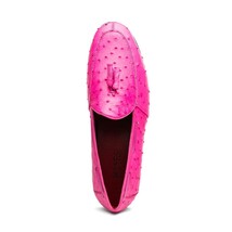 Marco Di Milano genuine& ostrich tassel loafer Shoes AUBIERE Pink image 5