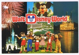 Postcard Walt Disney World Fireworks &amp; Fantasy - £2.32 GBP