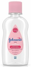 Johnson&#39;s Baby Oil Pure Mineral Oil to Prevent Moisture Loss Hypoallergenic 3oz - £7.79 GBP