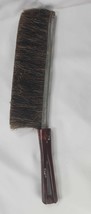 Vintage Stanley Shop Whisk Broom Bakelite Handle Bore Hair Bristles - $41.10