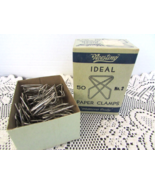 Vintage Noesting Ideal Paper Clamps No. 2  Made in USA 46 Clips - $146.69 MXN