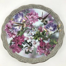Morning Glory Whispering Wings 1st Issue Bradford Exchange Collector Plate 1996 - $17.77
