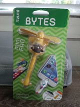(1) Tzumi Bytes Mini Fan USB and Micro Connector. NEW Yellow - $11.49 CAD