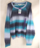 NWT BB Dakota Steve Madden Multi-Color Striped Ombre Sweater Size XXL - $27.05 CAD