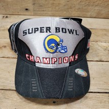 NWT Vintage St. Louis Rams Super Bowl Champions 2000 Hat Los Angeles LA NFL - £15.78 GBP