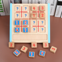 Wooden Sudoku Jiugongge Game Chess Educational Toy - £25.40 GBP