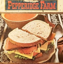 1966 Pepperidge Farm Family Rye Bread Advertisement Sandwich Foods DWLL9 - £19.33 GBP