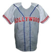 Hollywood Stars Retro Baseball Jersey 1950 Button Down Grey/White Any Size image 4