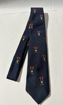 GI Ties Chicago KUB Urology Necktie Navy Blue Vintage - £10.75 GBP