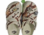 Crocs Jurassic World Classic Clog Shoes Bone W11/M9 New NWT - $51.43