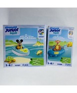 New! PLAYMOBIL Junior Aqua Disney: Mickey Mouse&#39;s Boat Tour &amp; Tigger Raft - $361.52 MXN