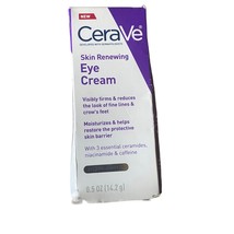 Cerave Skin Renewing Eye Cream Peptide Complex - 0.5 oz New - £12.63 GBP