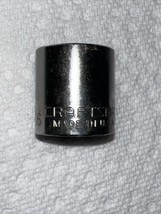 Vintage Craftsman 11/16&quot; 6 Point 3/8&quot; Drive Shallow Socket 43006 -V- Made in USA - £5.47 GBP