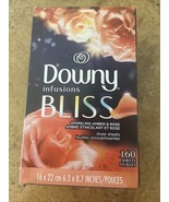 Downy Infusions Bliss Sparkling Amber and Rose Dryer Sheets 160 ct - $21.84