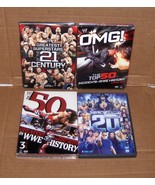 Lot of 4 WWE Wrestling DVD Sets Smackdown 20th Anniversary Greatest Supe... - $14.99