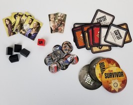 Various replacement game pieces for The Walking Dead Board Game Cryptozoic 2011 - £10.27 GBP
